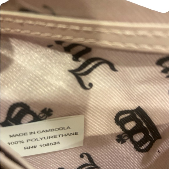🎁 NWT Juicy Couture Pink Card Holder with Gold Accents - Picture 6 of 6